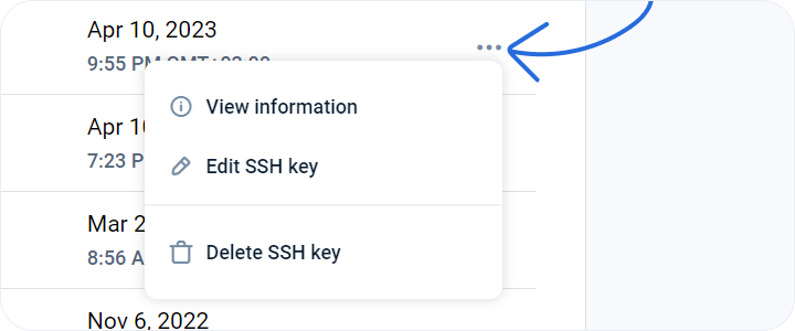 Manage key