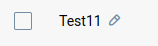 The “edit” icon - "Pencil"